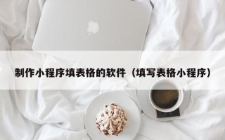 正定制作小程序填表格的软件（填写表格小程序）